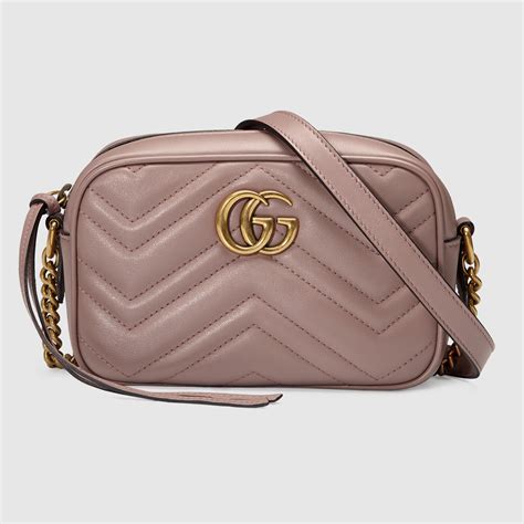 gucci women's gg marmont mini leather shoulder bag|Gucci Marmont small matelasse bag.